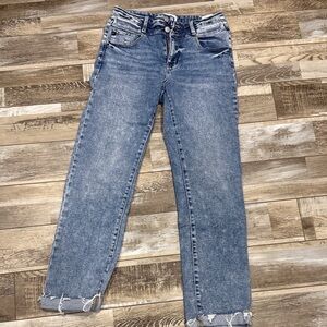 Kancan-Women’s straight leg jeans